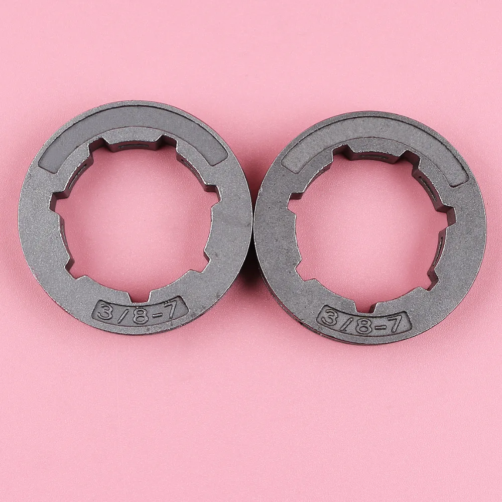 2 Pz/Lotto Del Pignone Per Homelite 150 330 350 360 410 450 550, Super-Xl, Xl-12 Motosega 3/8 Passo 7 Denti Standard Spline 22Mm