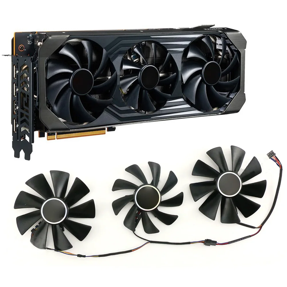 Per Powercolor Rx6900Xt 6800Xt Rx6800 6700 Ventola Di Raffreddamento Della Scheda Grafica Devi T129215Su