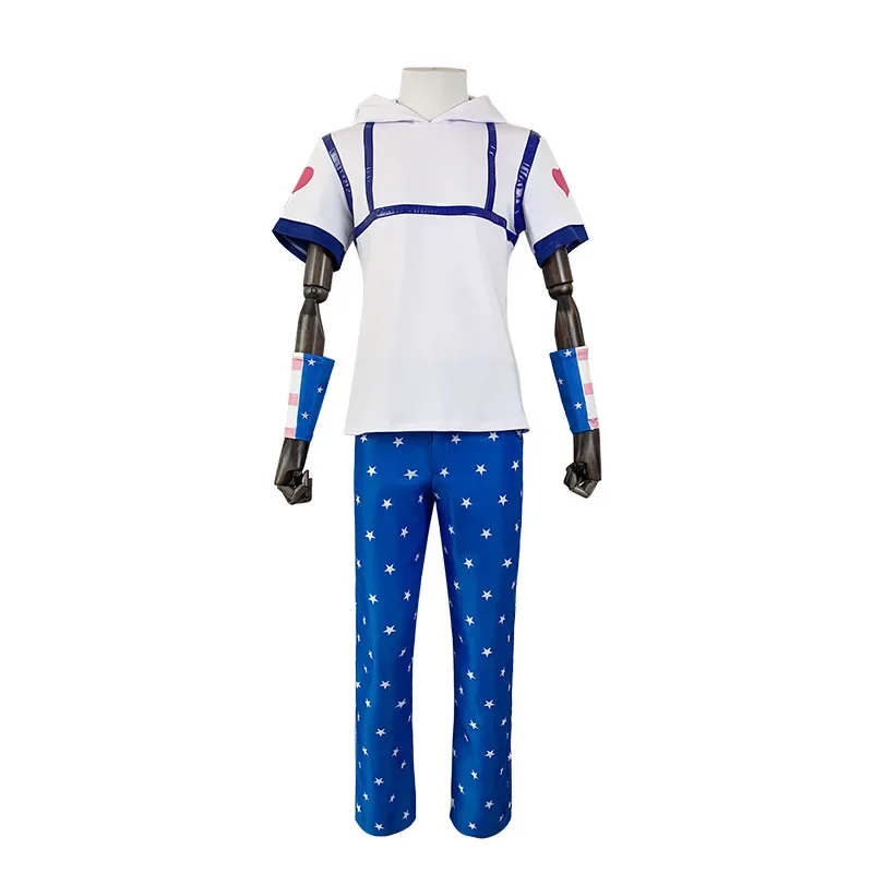 Anime 《 Steel Ball Run "Cosplay Johnny Joestar Man Costume