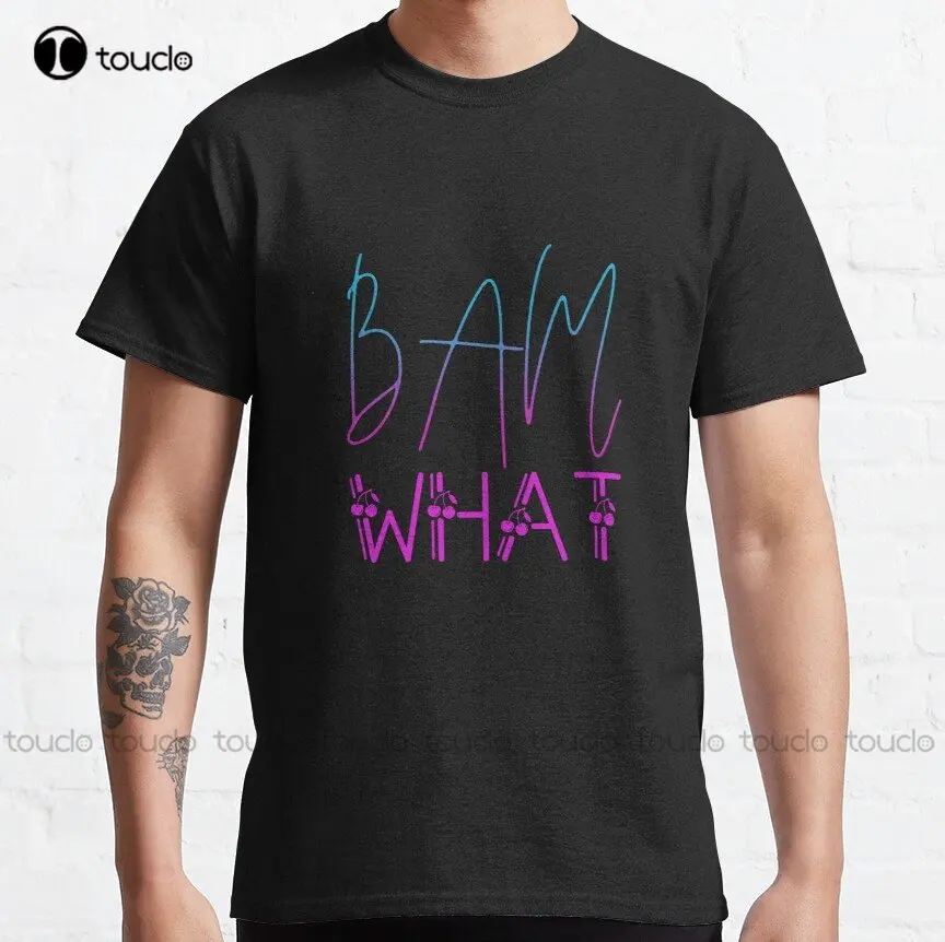 Bam What-T-Shirt Classica Liv E Basette Skull Camicie Per Uomo Fashion Design Magliette Casual Top Hipster Clothes Xs-5Xl Nuovo