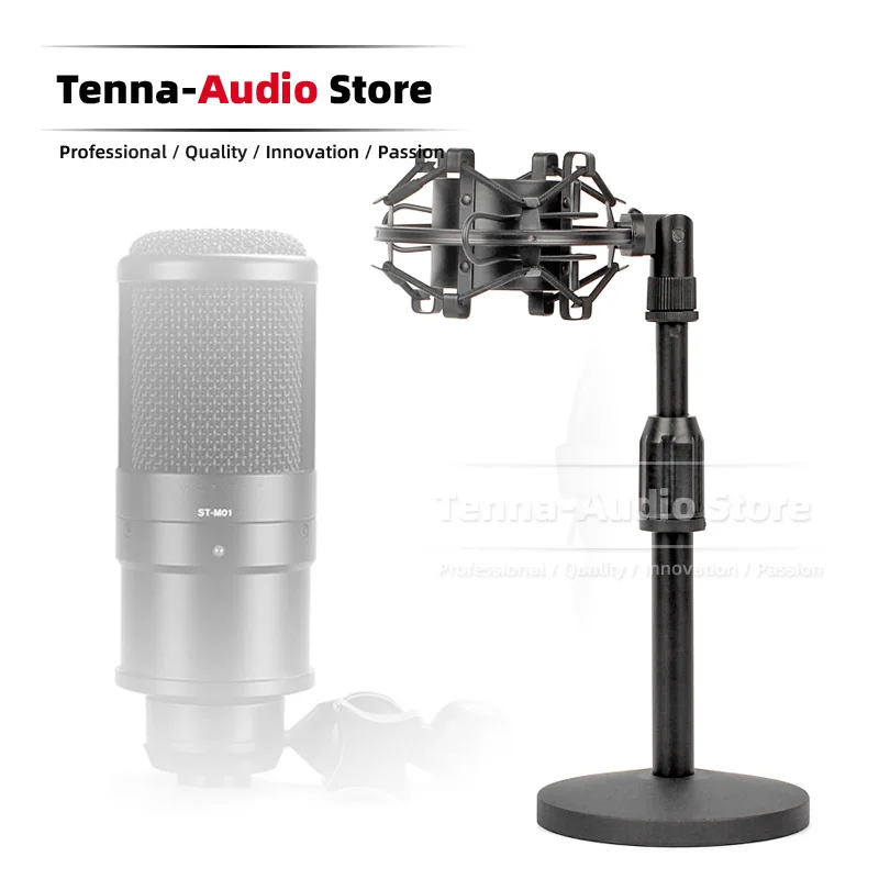 Clip Del Supporto Della Sospensione Del Supporto Di Scossa Del Microfono Del Ragno Da Tavolino Per Il Supporto Del Microfono Della St M01 Ur22 Mk2 Mk 