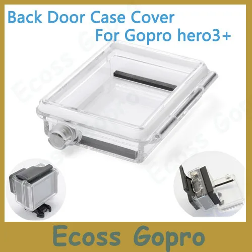Gopro Hero 4 3 +(Plus) Cover Per Backdoor Go Pro Bacpac Schermo Lcd Pannello Lcd Custodia Impermeabile Per Gopro Hero3 + 4 Accessori