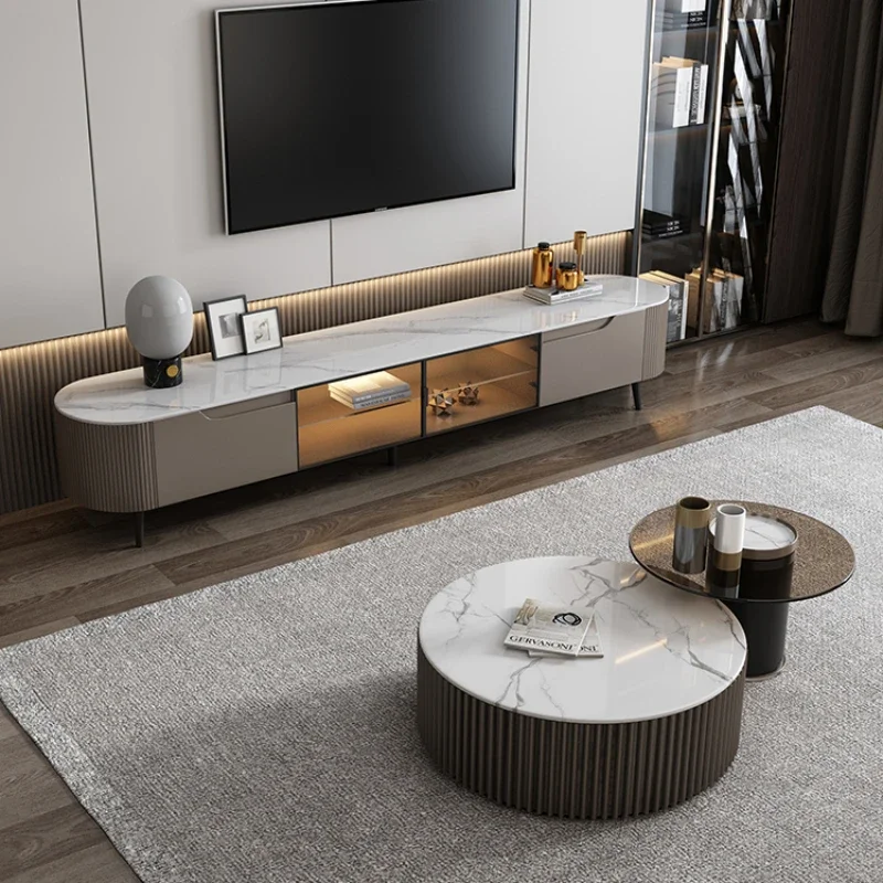 Armadi Tavolo Tv Stand Monitor Soggiorno Tavolino Set Storage Tv Stand Soggiorno Shelffurniture