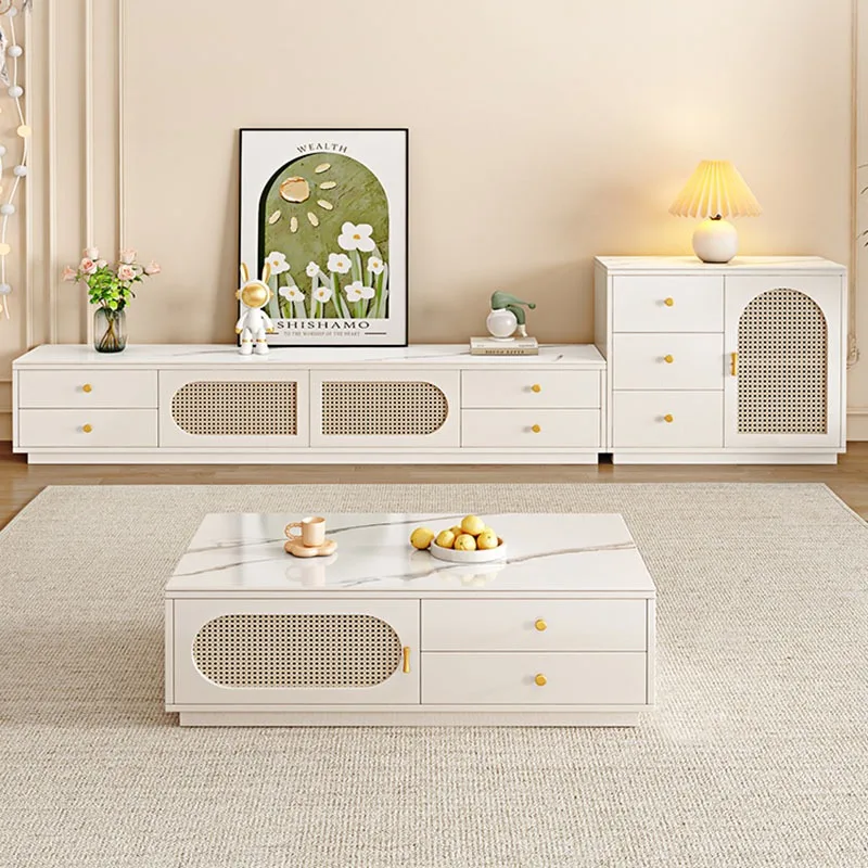Storage White Tv Stand Camera Da Letto Center Mount Media Universal Mueble Tv Shelf Monitor Center Meuble Cuisine Mobili Da Giardino