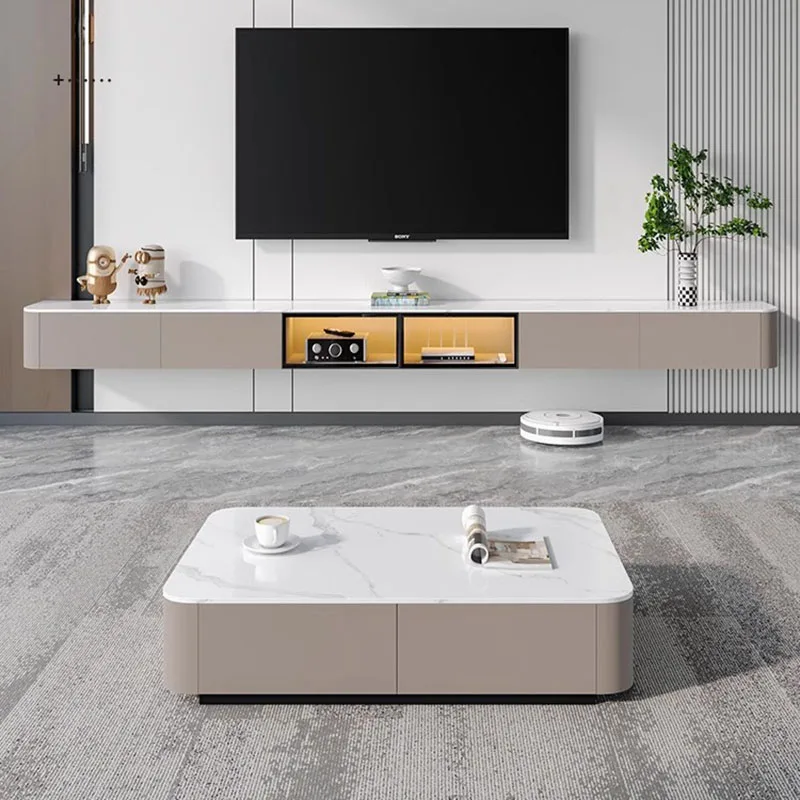 Portaoggetti Di Lusso Supporto Per Tv Montaggio A Parete Intrattenimento Mobile Mobile Mobile Mobile In Legno Massello Da Appendere Porta Tv Mobile Da