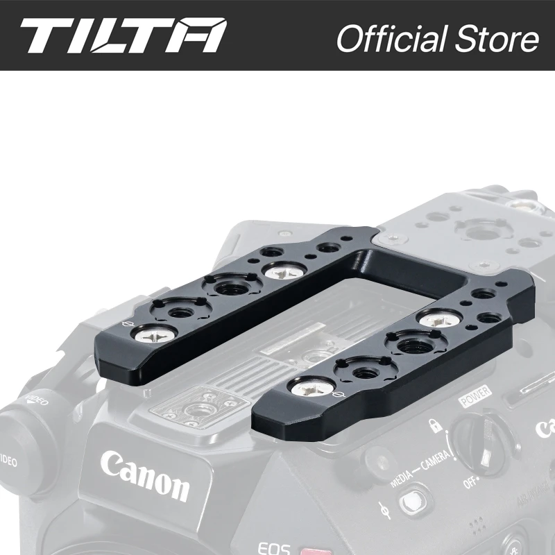 Piastra Batteria Tilta Es-T19-Btp-V Gold O V-Mount Per Canon C500 Mk Ii/C300 Mk Iii Camera Cage