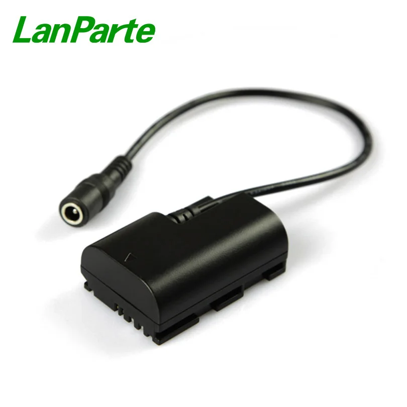 Lanparte E6 Dummy Battery Pack Per La Macchina Fotografica Canon 5D Mark Ii C300 Mark 70D 80D