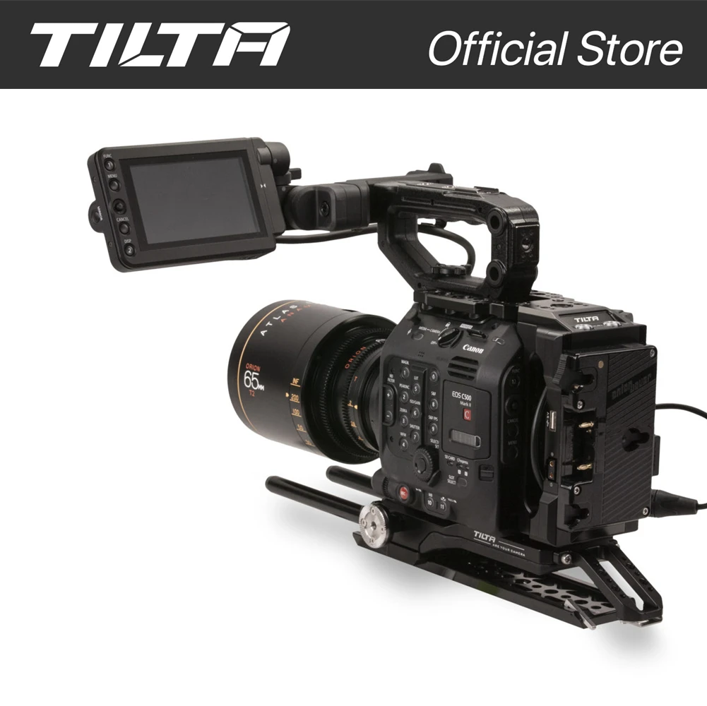 Gabbia Per Fotocamera Tilta Es-T19 Per Canon C500 Mkii/C300 Mkiii Camera Full Cage Rig