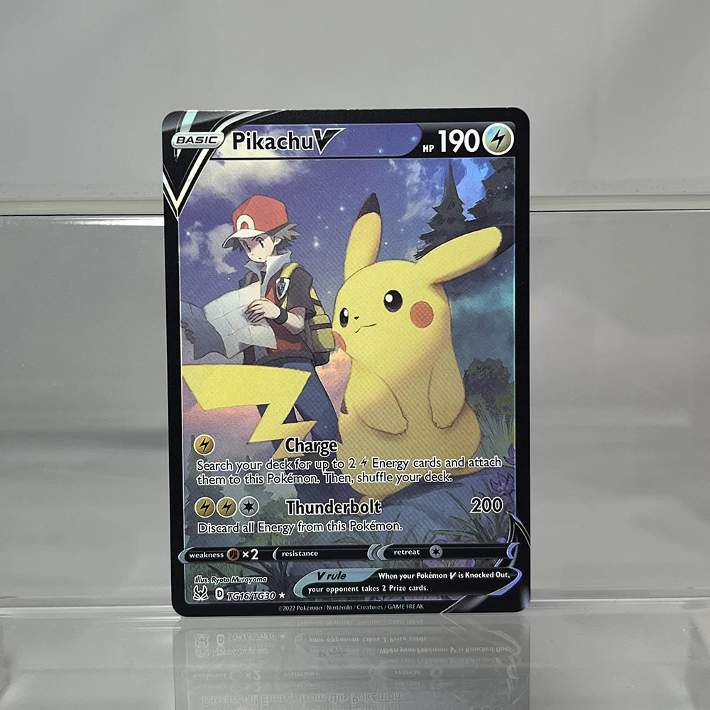 Carte Flash Pokemon Spada E Scudo Carte Collezionabili Singole Pikachu Snorlax Marnie Carte Direzionali Olografiche Carte Ptcg Giocattoli Per Bambini