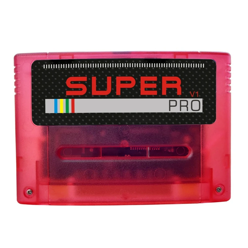 Game Box Rev1.0 1000 In 1 Cartuccia Di Gioco Adatta Per Snes Classic Game Console Serie Super Everdrive, Nero