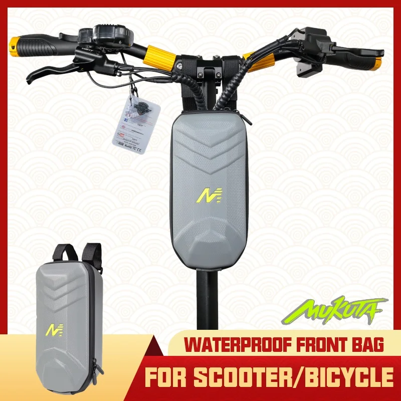 Borsa Anteriore Impermeabile Universale Mukuta Per Scooter Elettrico Bicicletta Zero Vsett Dualtron Mukuta Kaabo Teverun Nanrobot Eva Headbag