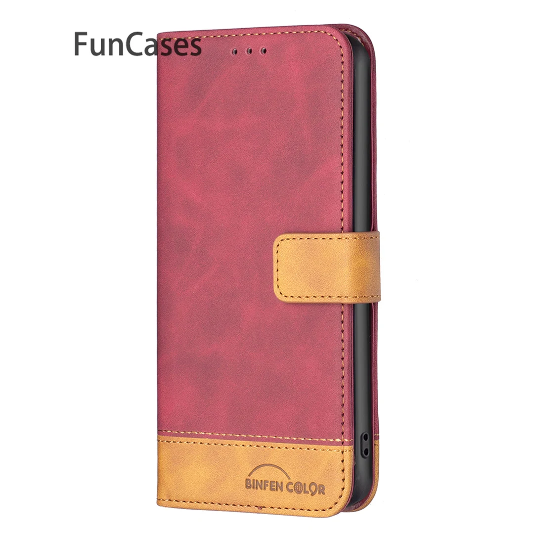 Red Telephone Covers For Capa Samsung A53 Business Protector Case Sfor Carcaso Samsung Galaxy Accesorios A53 5G Flip Book Bag