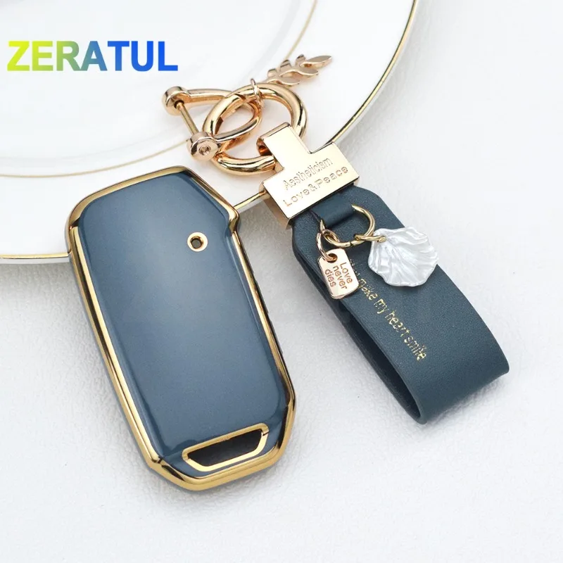 4Button Shell Fob Holder Accessori Per Kia Sportage R Gt Stinger Gt Sorento Ceed Cd Cerato Forte Tpu Car Remote Key Case Cover