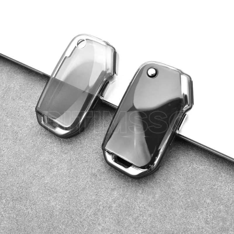 3 Bottons Tpu Shell Fob Holder Per Kia Sportage R Stinger Gt Sorento Ceed Cd Cerato Forte 2018 2019 Car Key Case Cover