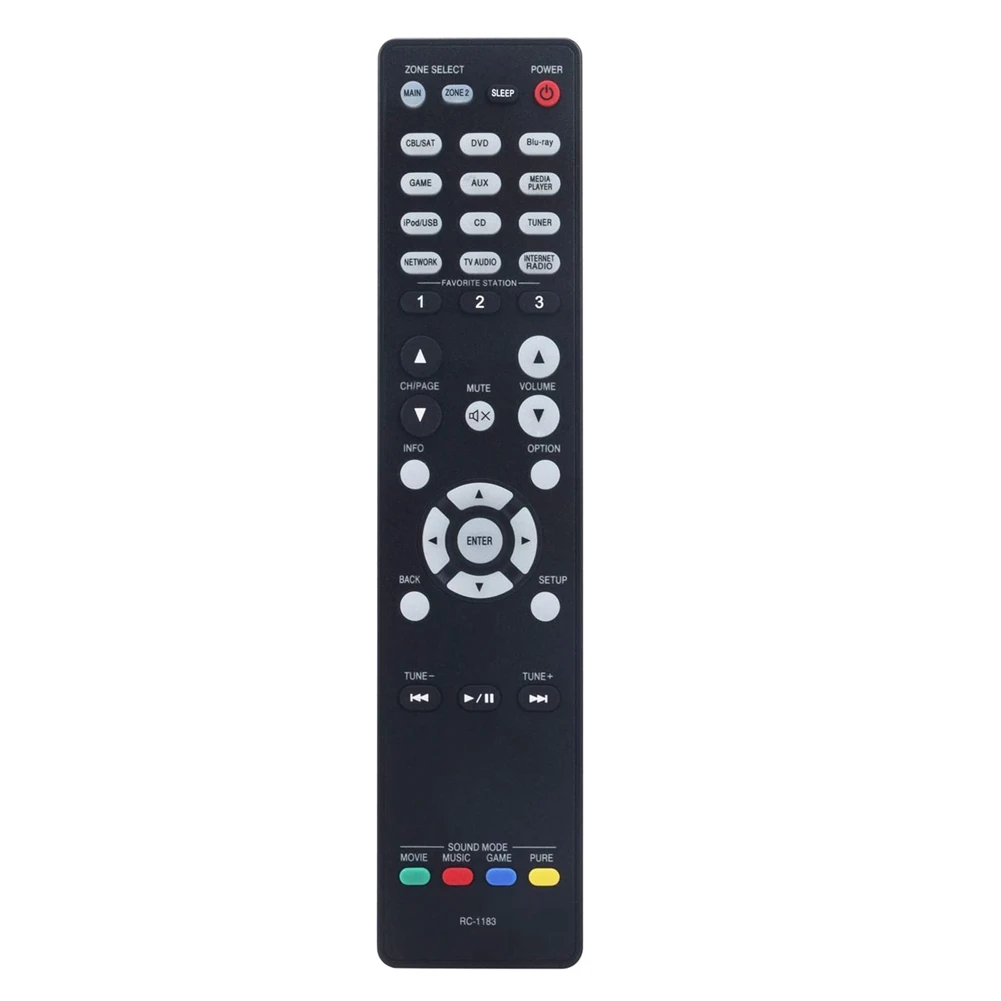 Telecomando Rc-1183 Sostituire Per Ricevitore Av Denon Avr-X2000 Avrx2000 Avr-E400