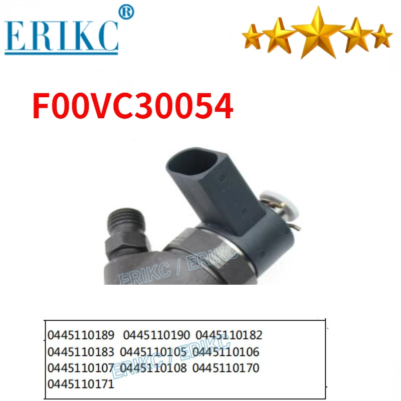 Bobina Elettrovalvola Diesel F 00V C30 054 Set Elettrovalvola Gruppo Iniettori Carburante Per Bosch 0445110189 0445110190
