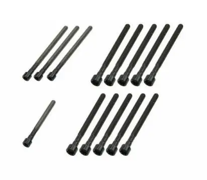 14Pcs N52B30 N53 Testa Bolt Set Per Bmw M50 M52 S50 S52 323 2.5L 3.0L