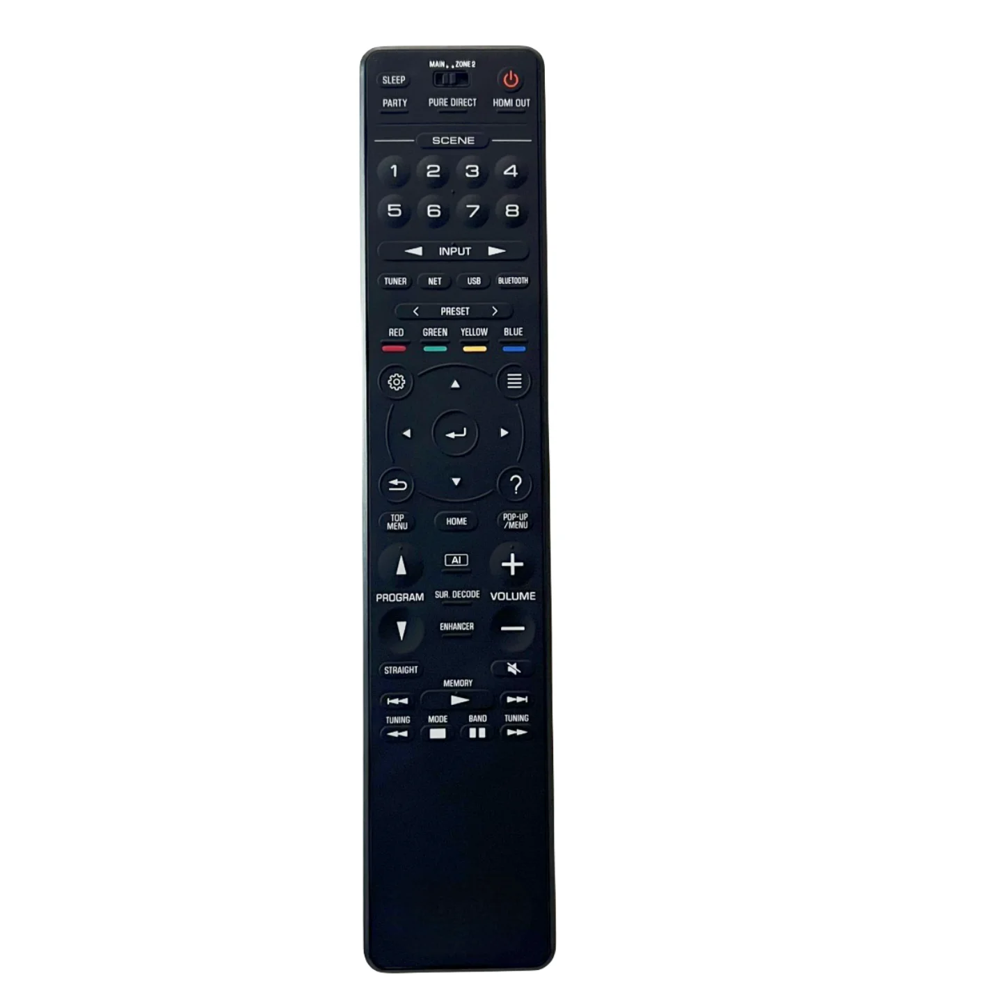 Nuovo Telecomando Originale Per Yamaha Rav572 Zz47580 Rx-A2080 Rx-V2085 Rx-A1080 Rxa1080 Rx-A3080 Ricevitore Av Home Theater
