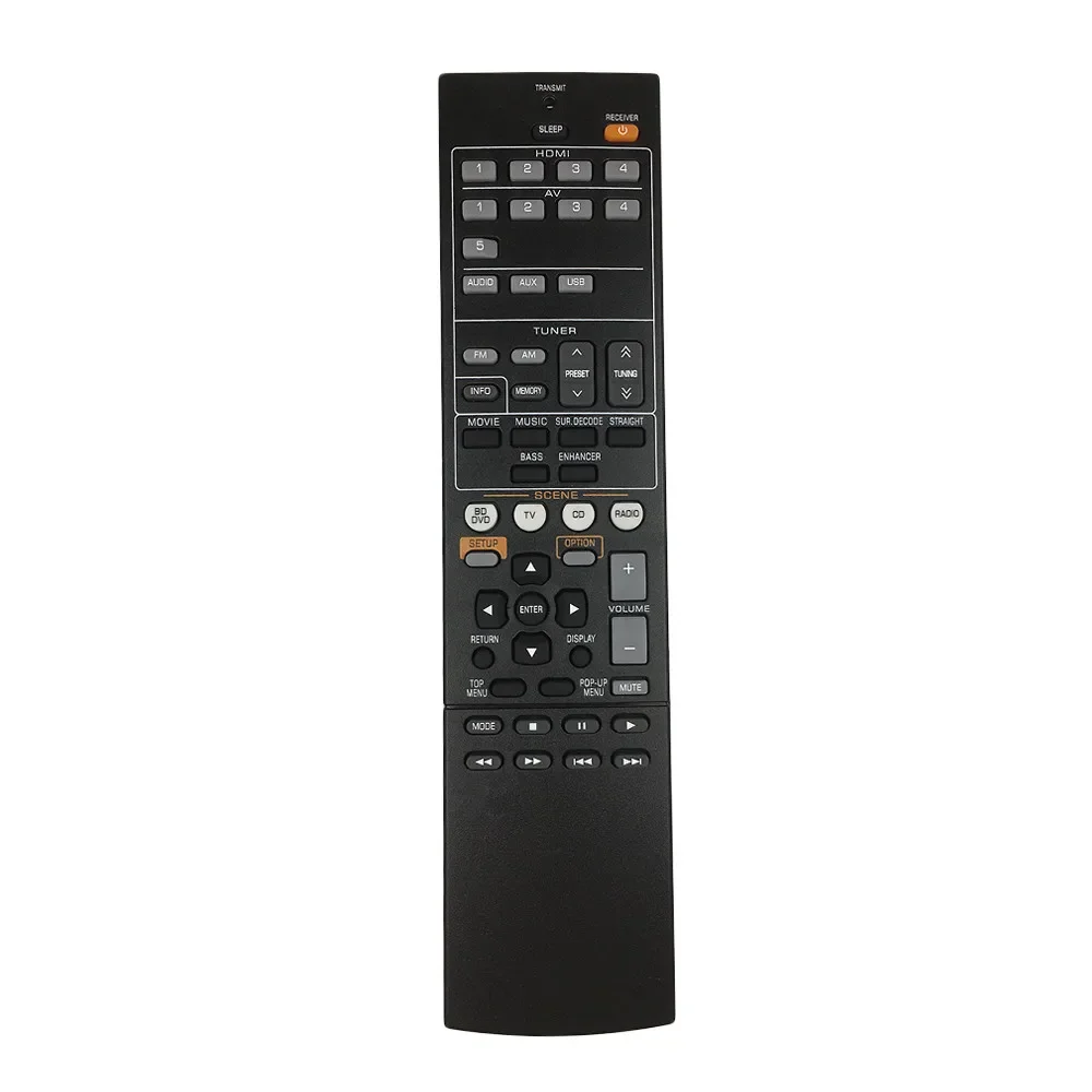 Nuovo Telecomando Sostituire Per Yamaha Rav462 Za113500 Rav463 Za11350 Rx-V373 Rx-V375 Rx-V377Bl Ricevitore Av