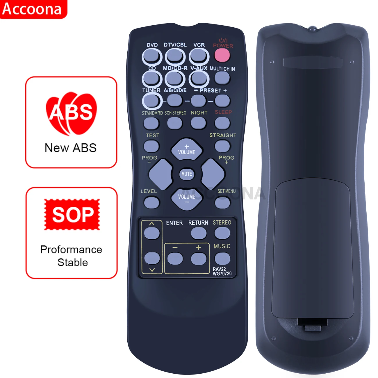 Telecomando Per Ricevitore Av Yamaha Rx-385 Rx-395 Rx-396 Rx-596 Surround Sound
