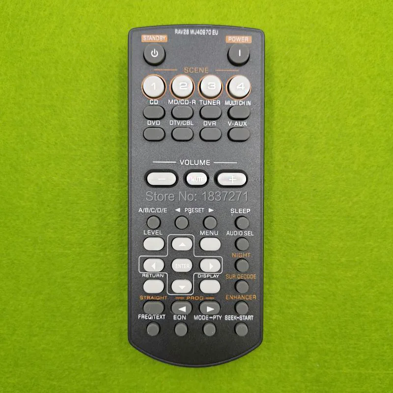 Telecomando Per Yamaha Rav28 Rav34 Rx-V363 Htr-6130 Rx-V365 Htr-6230 Htr-6030 Rx-V361 Amplificatore Av