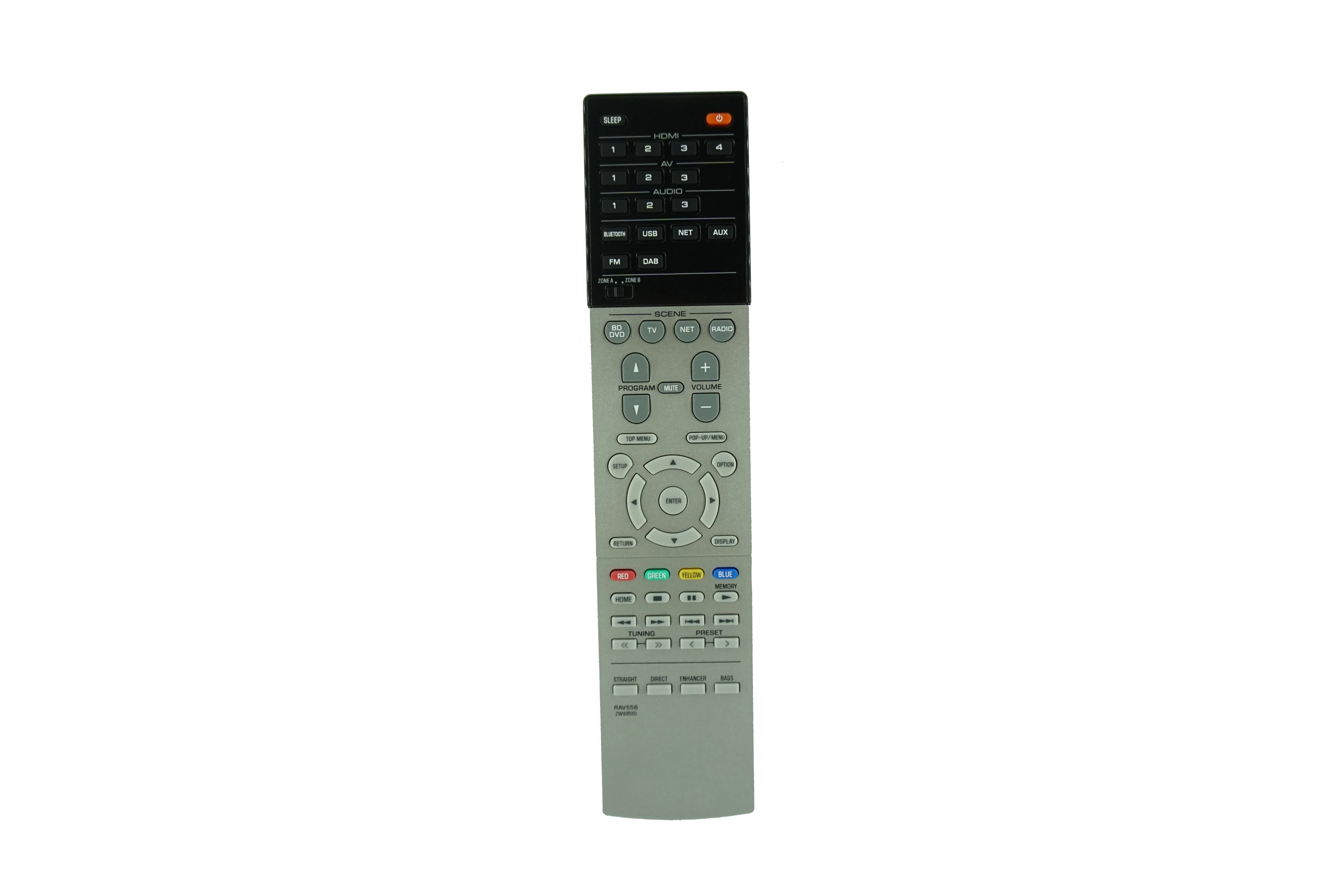 Telecomando Per Yamaha Rav546 Rav565 Zz484000 Rx-A660Bl Rx-S602 Zq566800 Rx-A550 Ricevitore A/V Della Rete Slimline Del Teatro Domestico