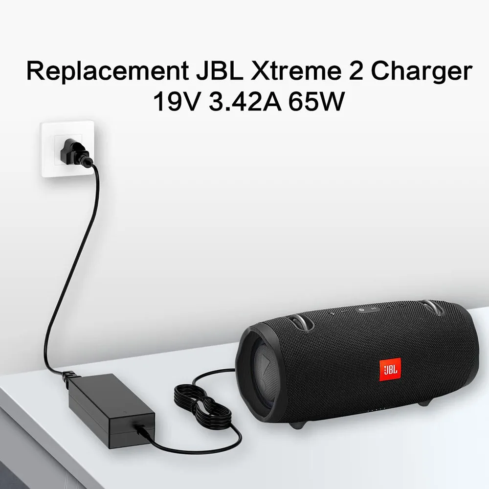 Sostituzione Del Caricatore 19V 65W Per Altoparlanti Bluetooth Wireless Portatili Jbl Xtreme/Jbl Xtreme 2/Jbl Xtreme 2 Edizione Speciale