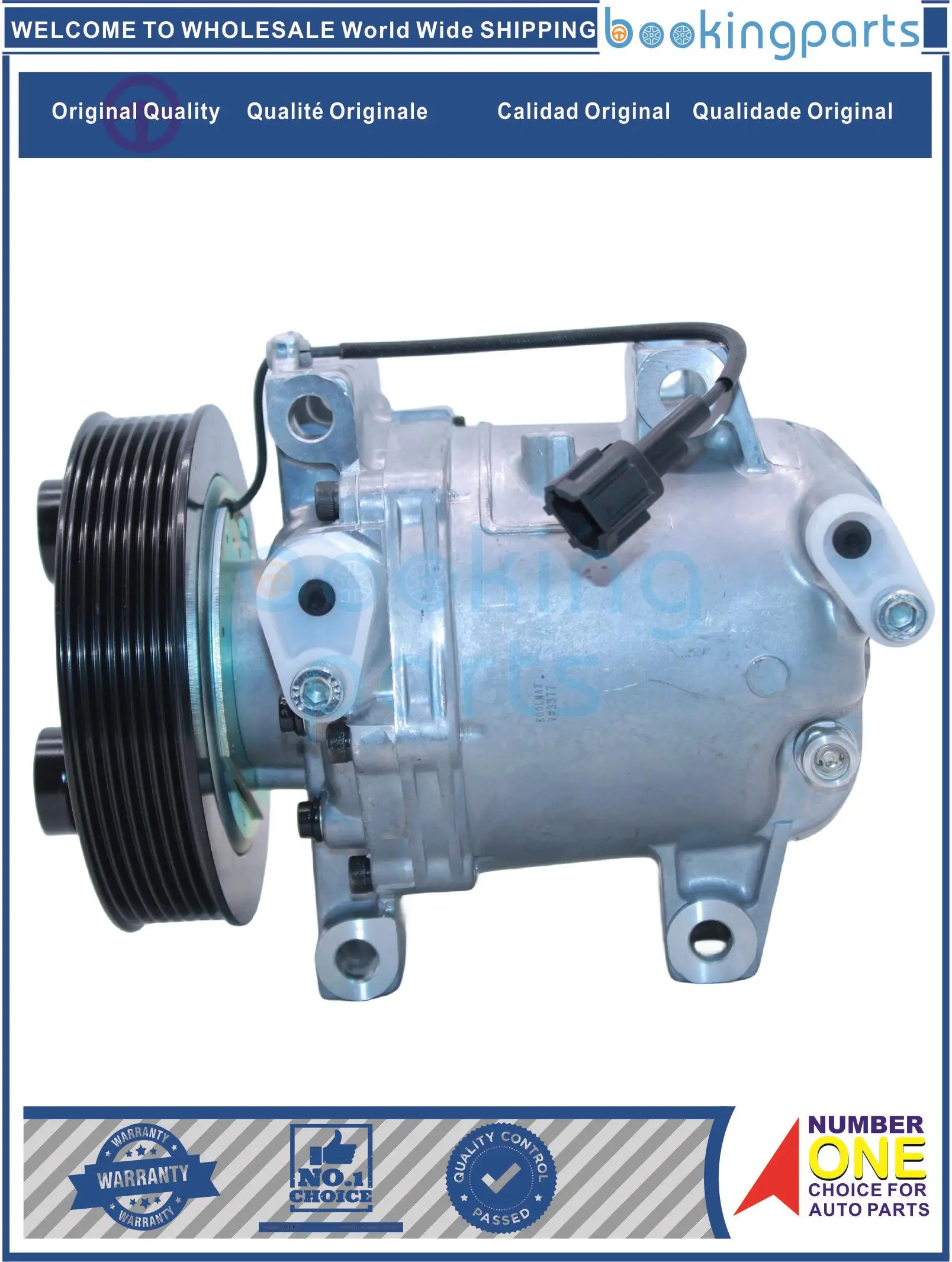 Acc3A073, Compressore Muslimb, 92600 Eb400, Muslimah, Muslimac/C Per Nissan Navara D40 05-2.5L
