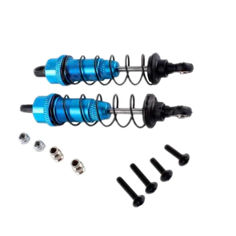 2 Pezzi Rc Auto In Lega Di Alluminio Aggiornamento Ammortizzatore Anteriore Riempito D'Olio Per Modelli In Scala 1/10 Kyosho Optima 4Wd Cnc Hobby Bugg