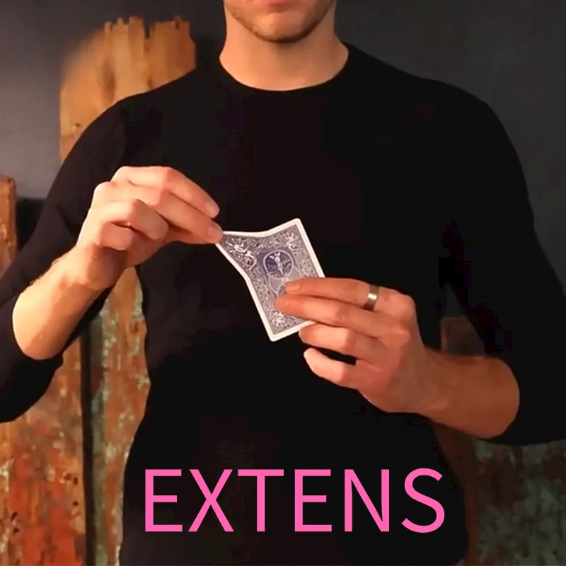 Nuova Carta Morphing Extens Card Stretch Street Close-Up Visual Magic Puntelli