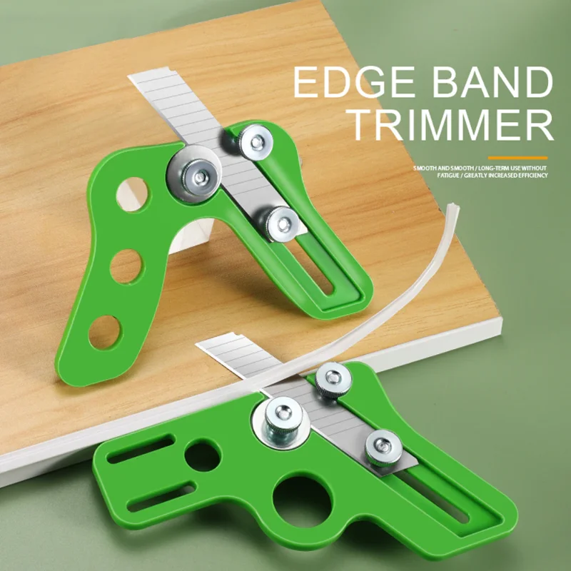 1Pc Edge Band Trimmer Lavorazione Del Legno Manuale Trimmer Striscia Di Pvc Raschietto Per Cartongesso Ad Angolo Retto Trimmer Ad Arco Arrotondato