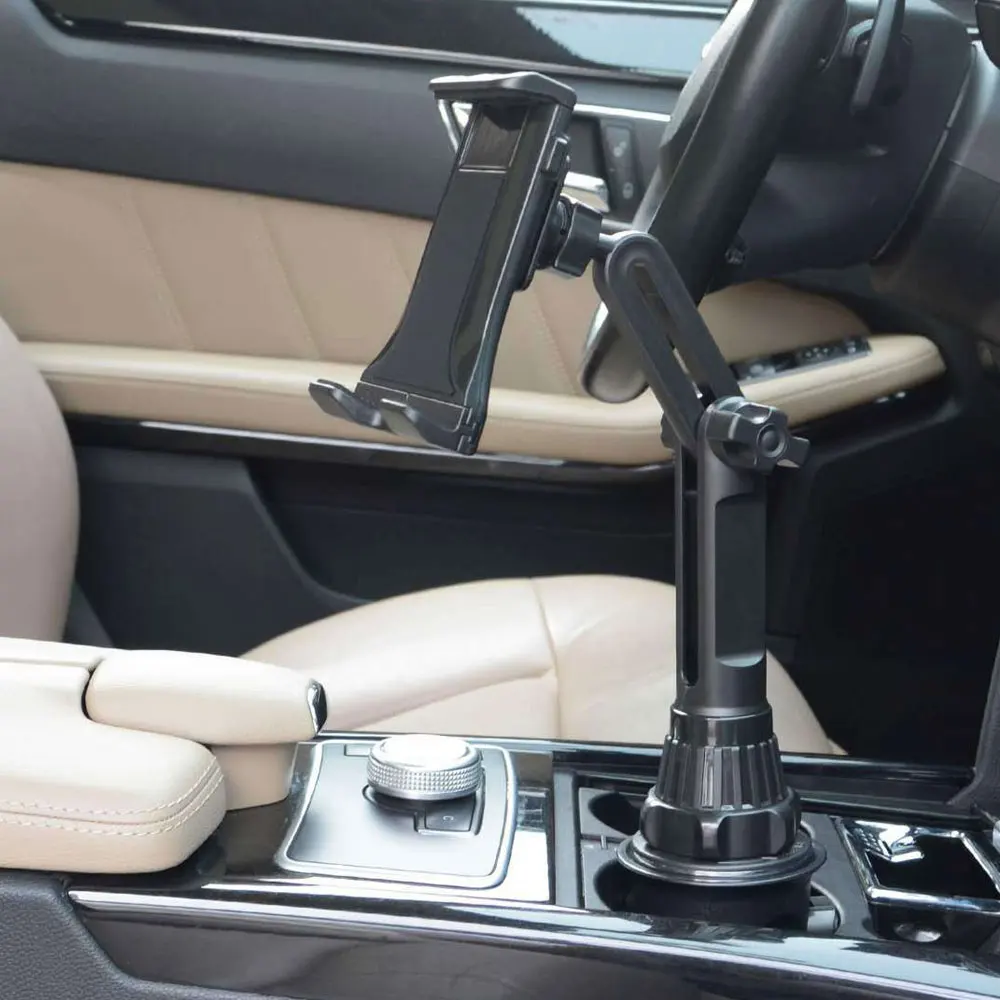 Car 360 Portabicchieri Tablet Automobile Mount Culla Universale Per Apple Ipad Pro 12.9 Air 2019 Mini 4 Per Samsung Tab S7 Plus 12.4