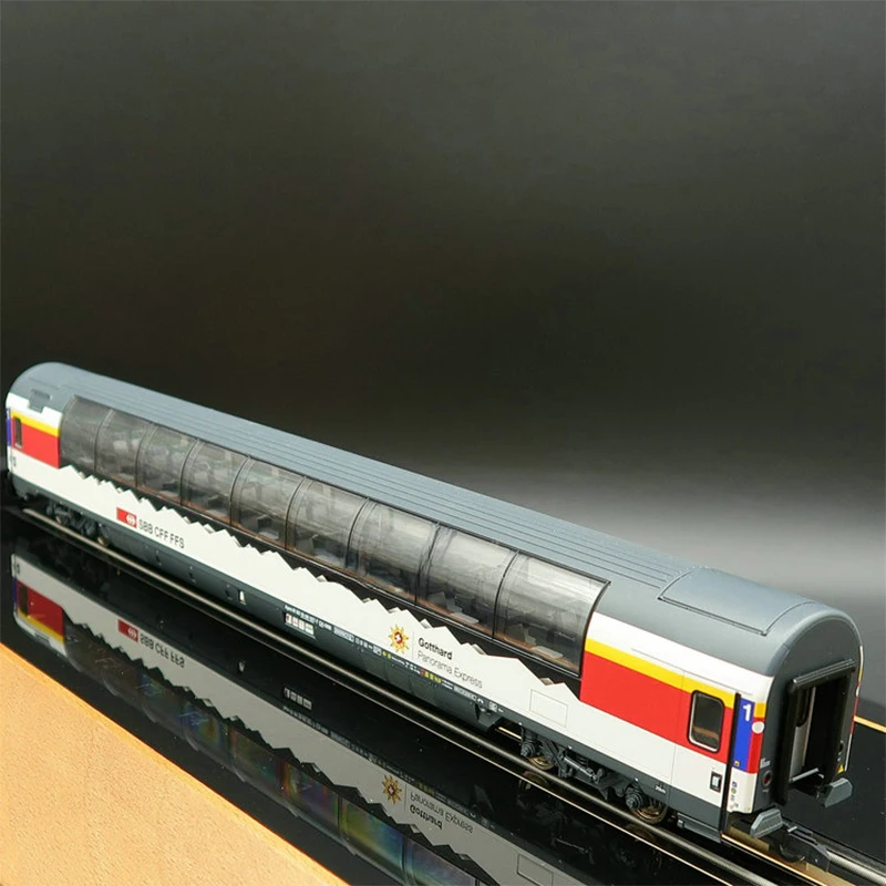 Roco Train Model Toy 1/87 Ho Tipo 6200017 Sbb Sightseeing Car Electric Toy Train