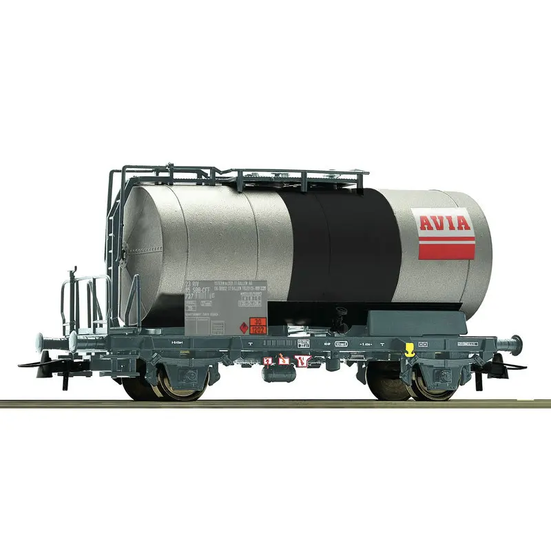 Roco Train Model Ho 1/87 76972 Sbb Swiss Fifth Generation Avia Two-Axle Tank Truck Scomparto Train Toy