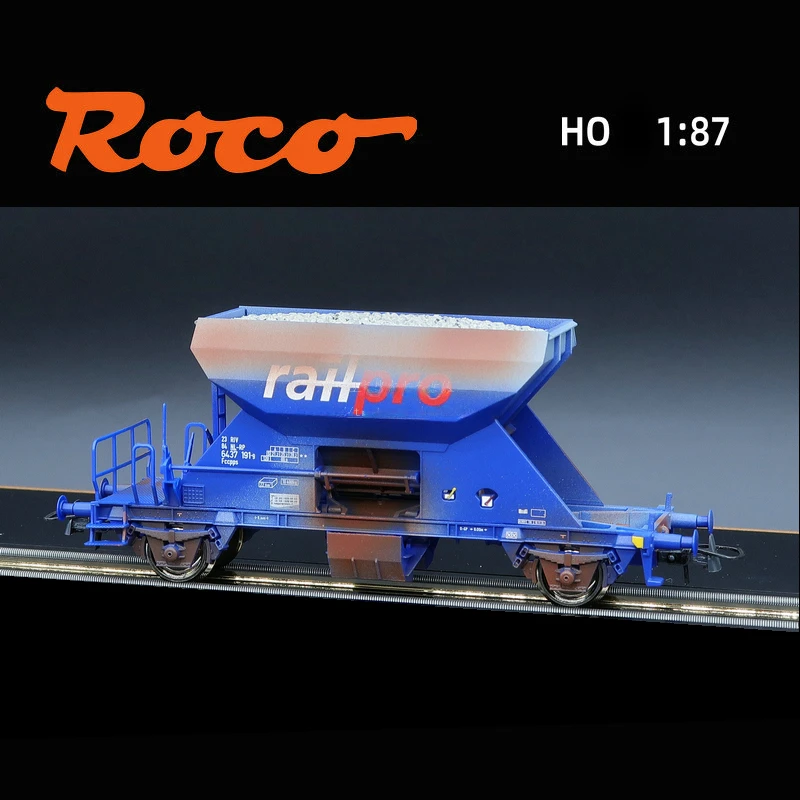 Roco Train Model Ho 1/87 Camion Do Old Cement Truck Railpro Verniciato Lunghezza Auto 11.1Cm Treno Giocattolo Regalo
