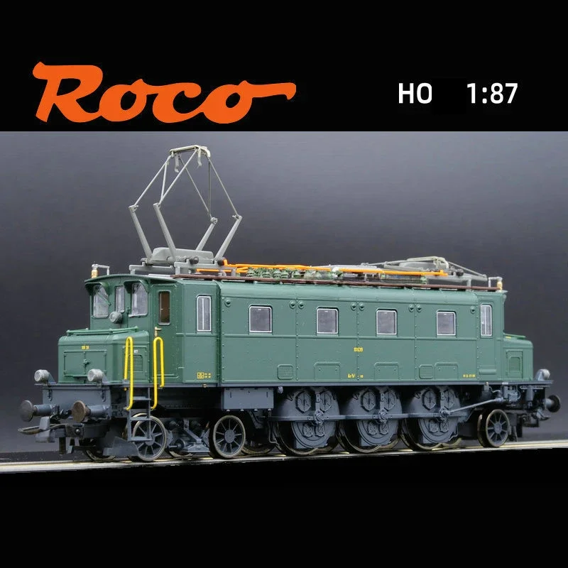 Roco Train Model 1:87 Ho Electric Digital Sound Effect Display Box 70088 Trenino Elettrico Verde Scuro