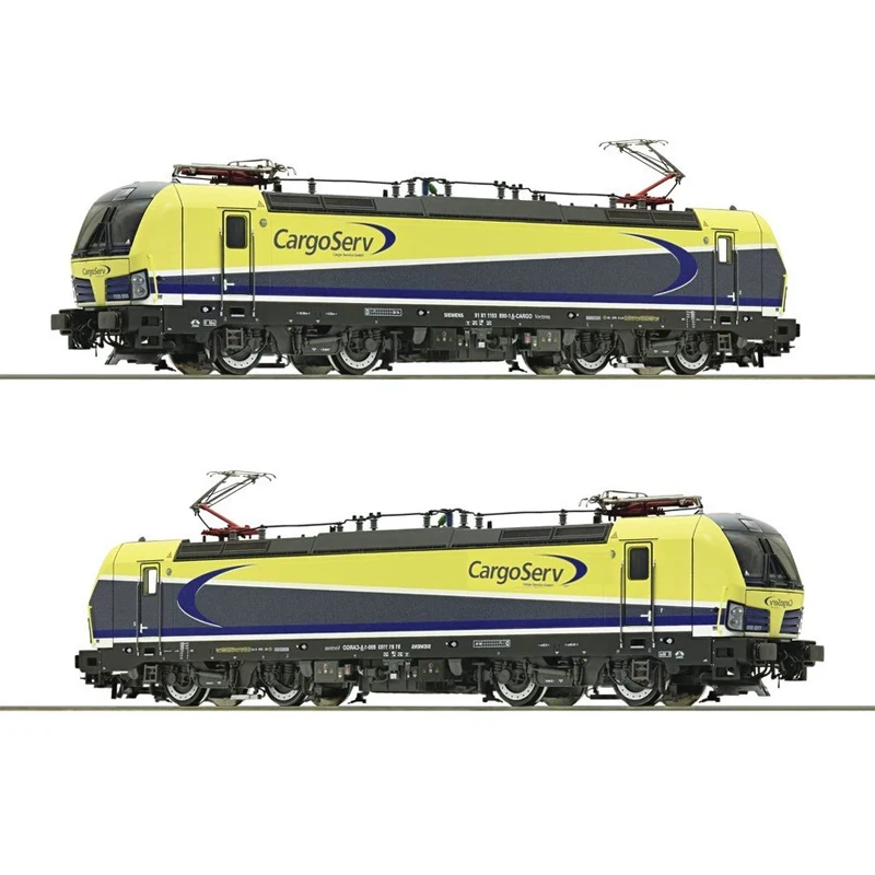 Roco Train Model 1:87 Ho Digital Audio Electric Car Rh1193 Yellow Grey Electric Toy Train