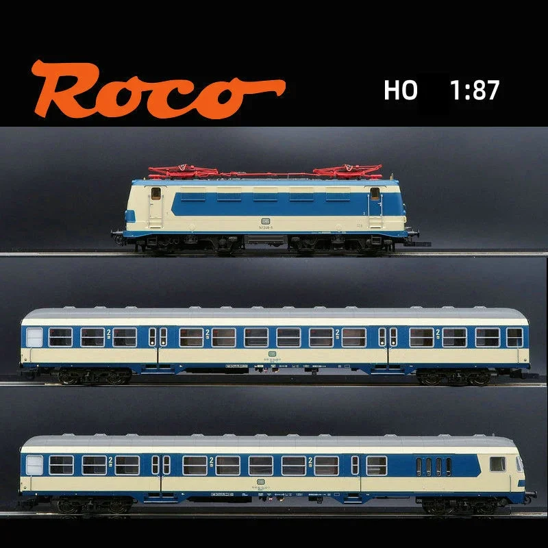 Roco Train Model 1:87 Ho Tipo Kaslu Train Effetto Sonoro Digitale Carrozza Anteriore Coda Auto 61484 Trenino Elettrico