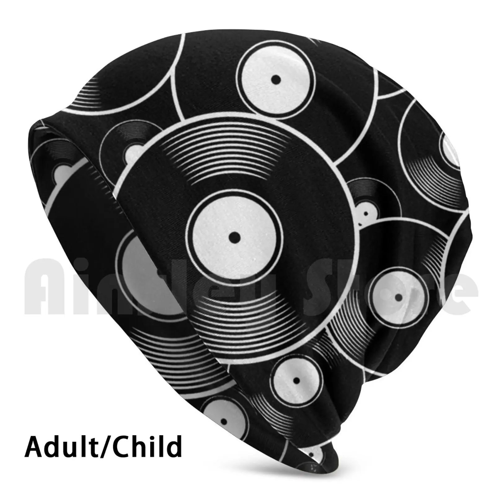 Dischi In Vinile Berretti Cappello Lavorato A Maglia Hip Hop Riproduzione Lunga Musica Classica Hiphop Discogs Giradischi Analogico