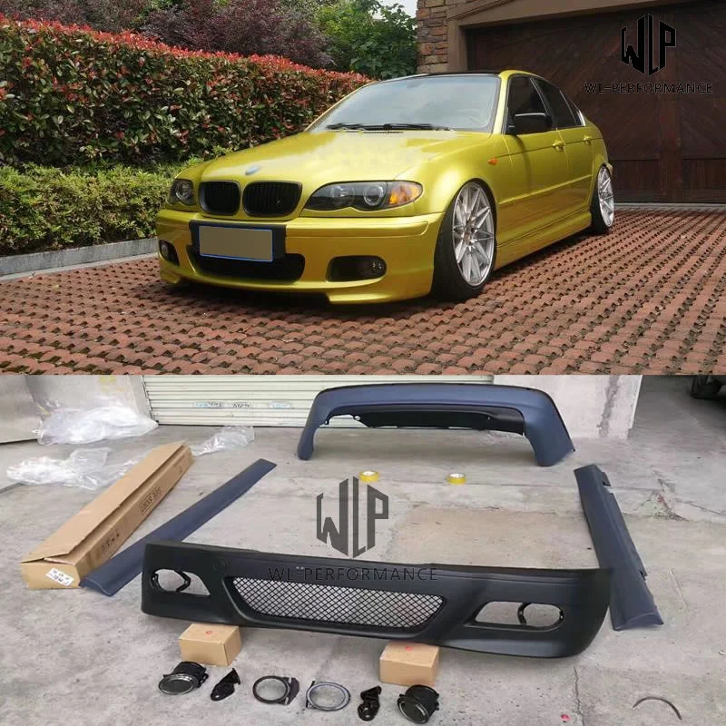 E46 Kit Carrozzeria In Pp Di Alta Qualità Minigonne Laterali Paraurti Posteriore Anteriore Per Bmw Serie 3 E46 M3 Mt Kit Carrozzeria