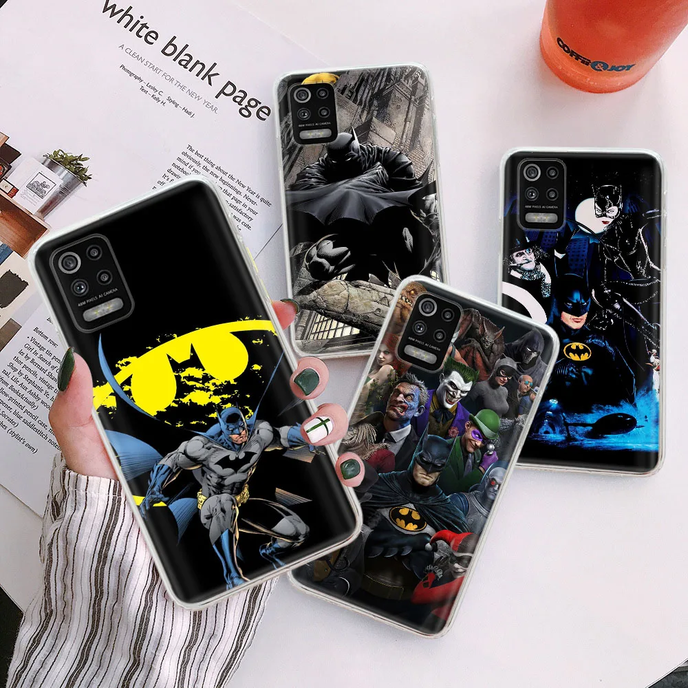 G-8 Super Hero Batman Custodia Trasparente Per Motorola Moto One G6 G7 G 5G Plus E6 E6S E6I Play E7 E7I Power