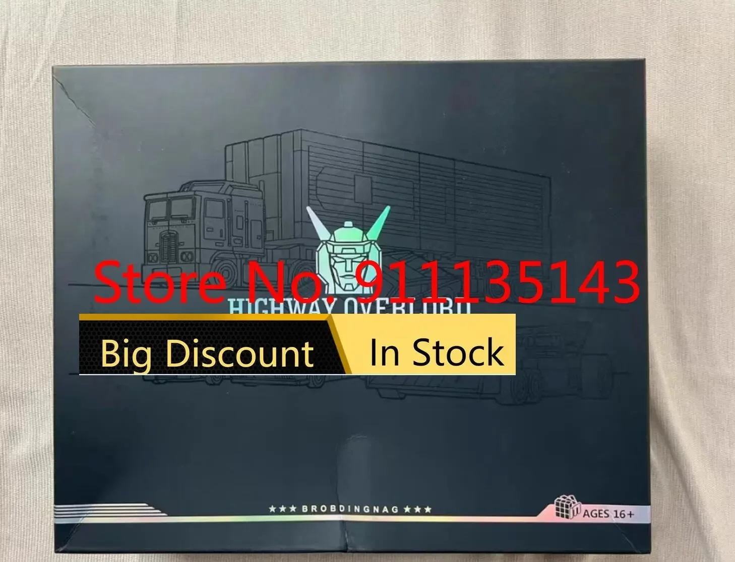 Magic Square Ms-Toys Ms-B34 Highway Overlord Set Menasor 3Rd Party Action Figure Toy In Stock