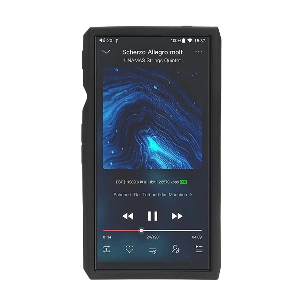 Custodia Protettiva In Silicone Morbido Custodia Antigraffio Per Accessori Per Lettori Musicali Mp3 Fiio M11 Pro