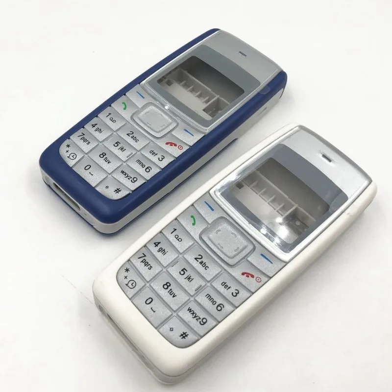 Cover Posteriore Completa Per Nokia 1110 1112 Copribatteria Custodia Posteriore Custodia Cornice Centrale Pulsante Tastiera Inglese
