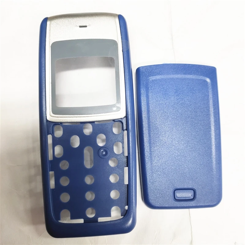 100 Pz/Lotto Nuova Custodia Per Nokia 1110 Cornice Centrale Anteriore + Cover Posteriore
