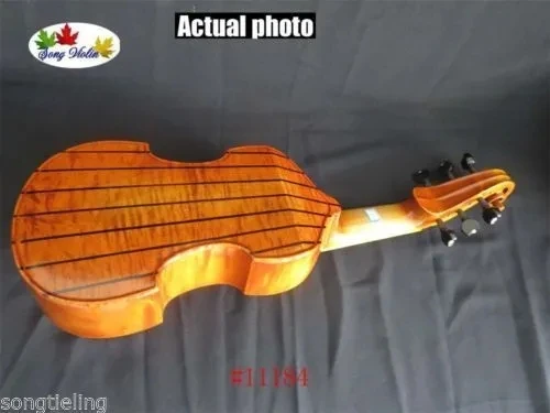Song Brand Master 6 String 13 "Viola Da Gamba, Intarsio In Legno Di Ebano #11184