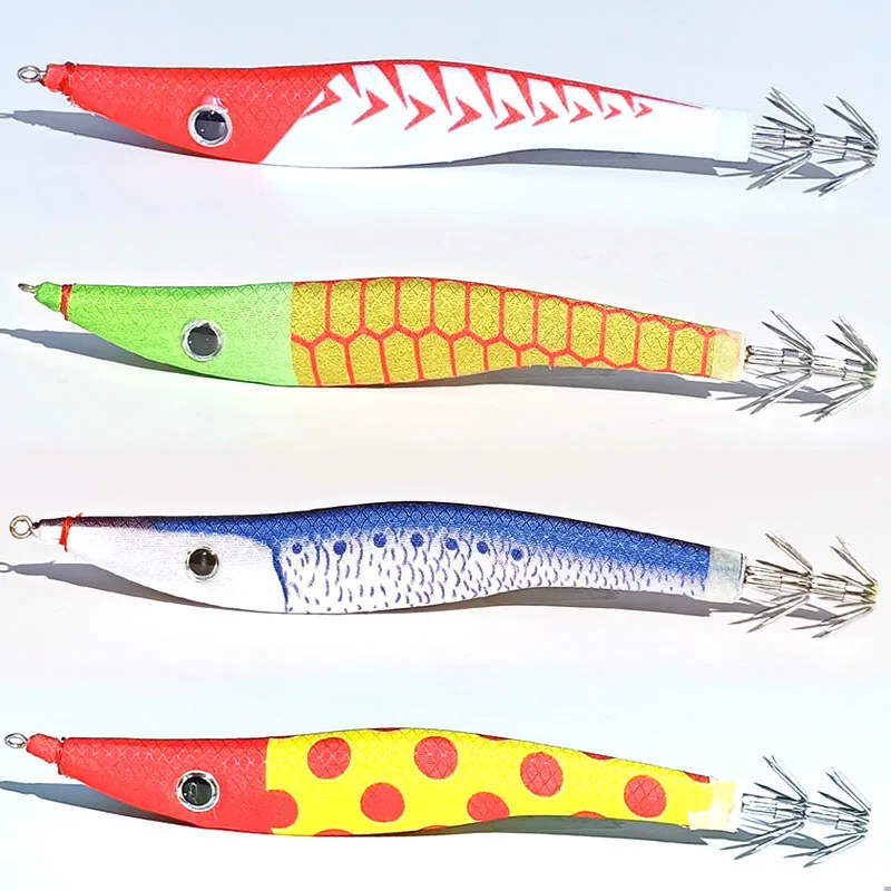 60G 80G 100G 120G Sinking Octopus Jig Squid Jigs Fishing Squid Lures Hard Fishing Lure Squid Hook Sea Fishing Hook Game Fishing