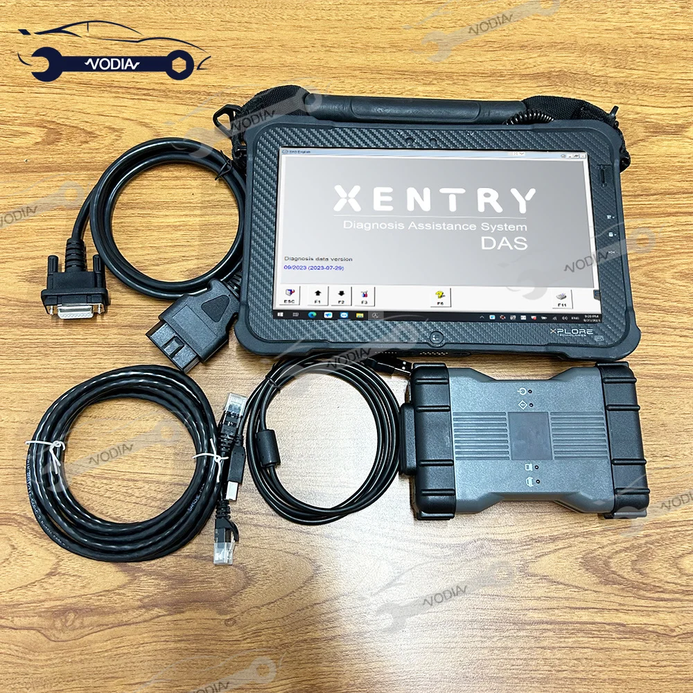 Strumento Diagnostico Set Completo Mb Sd C6 Xentry Doip Diagnosi Multiplexer Pk Sd C4 C5 Strumento Di Diagnosi Bus Per Auto Camion Con Tablet Xplore