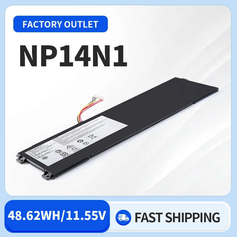 Batteria Per Laptop Somi Np14N1 Per Notebook Getac Nexstgo Primus Nx101 Bussiness 11.55V 48.62Wh 4335Mah