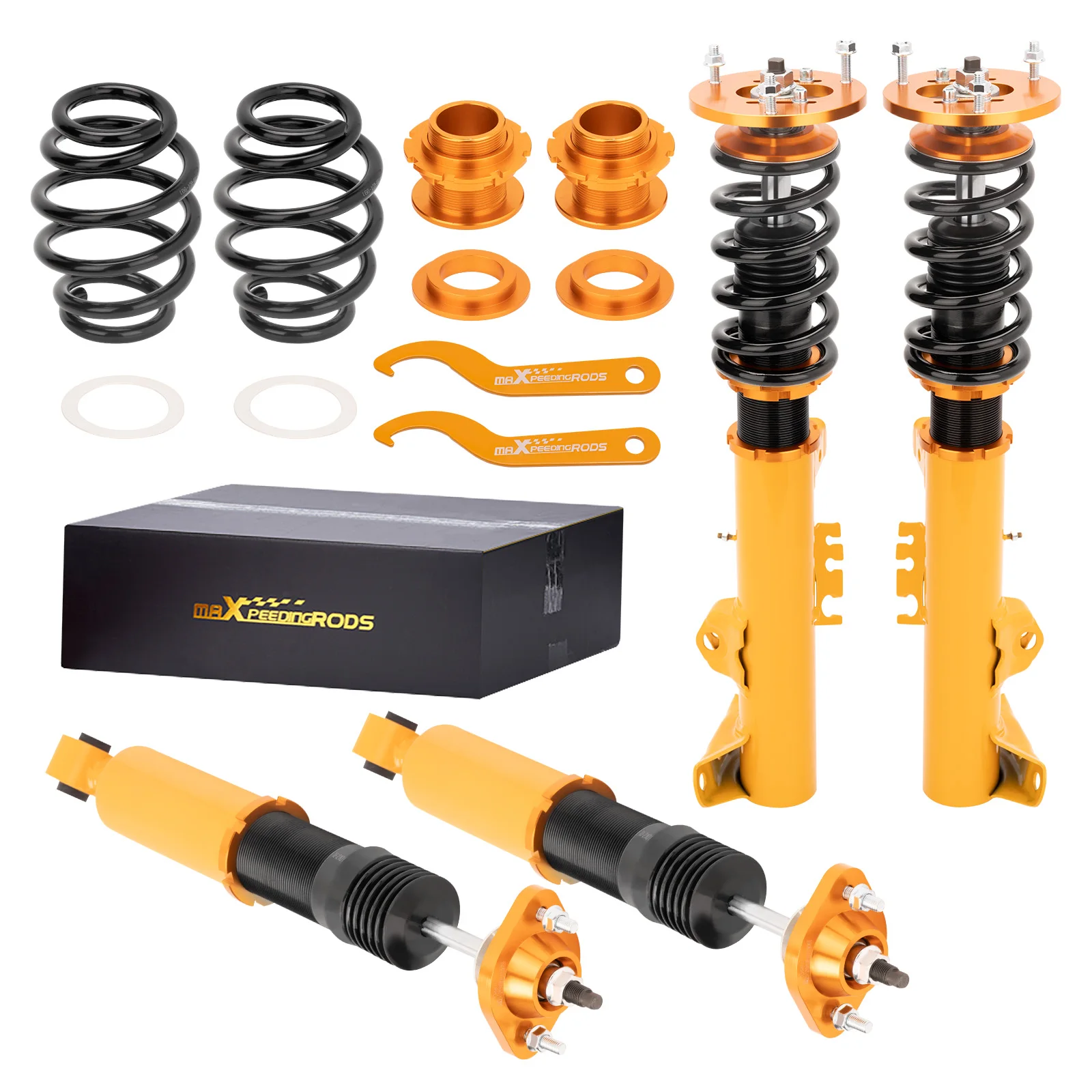 Kit Di Abbassamento Della Sospensione Coilovers Regolabili In Altezza Per Ammortizzatore A Molla Elicoidale Bmw Serie 3 E36 1992-1999 Coilovers
